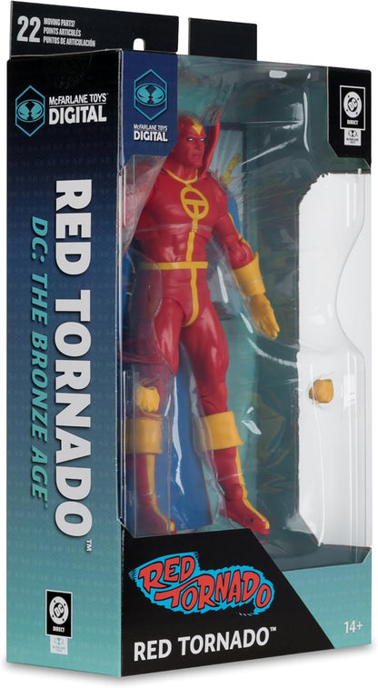 McFarlane DC Direct Red Tornado (DC: The Bronze Age) 7in Action Figure Toys Digital Collectible
