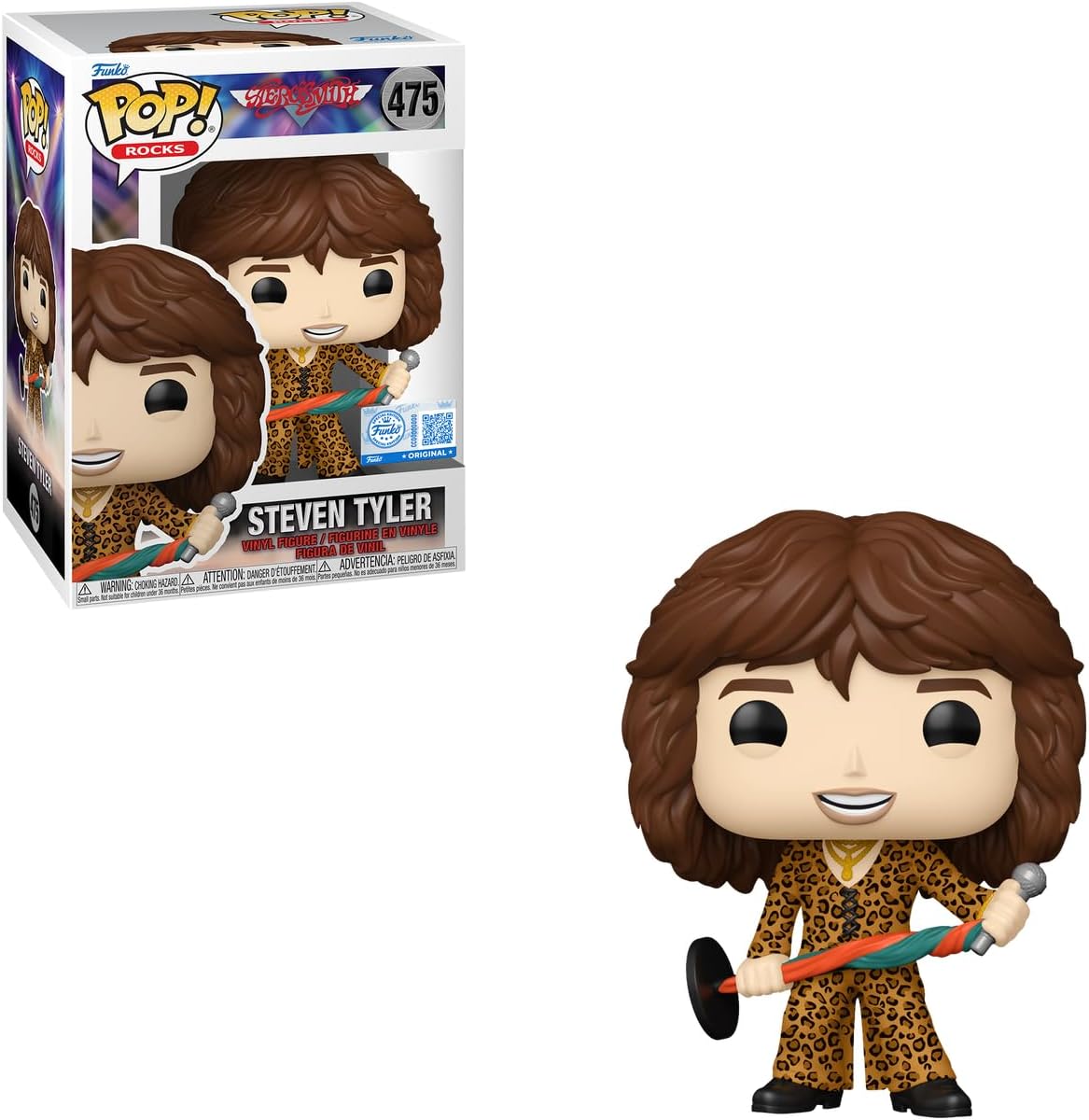 Funko Pop Aerosmith Steven Tyler Original 475 (with Plastic Protection