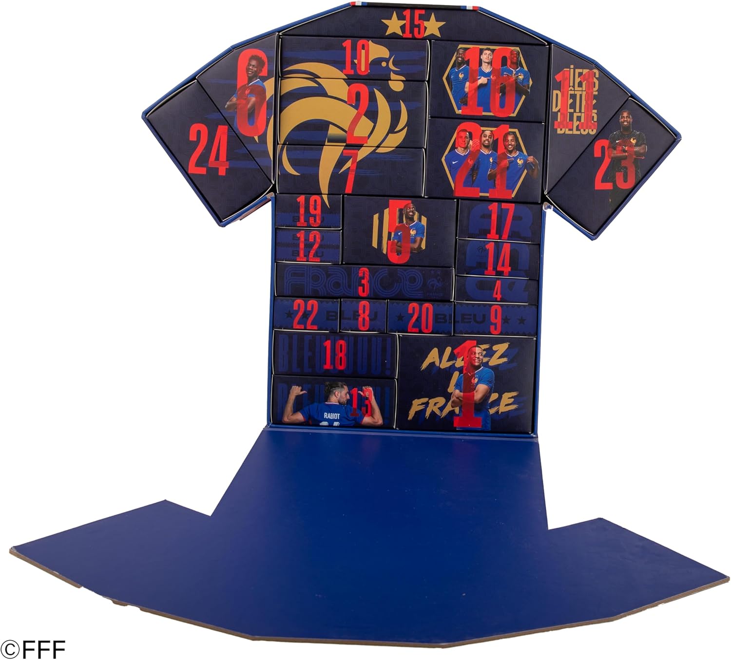 French Football Federation Advent Calendar Deluxe 2025