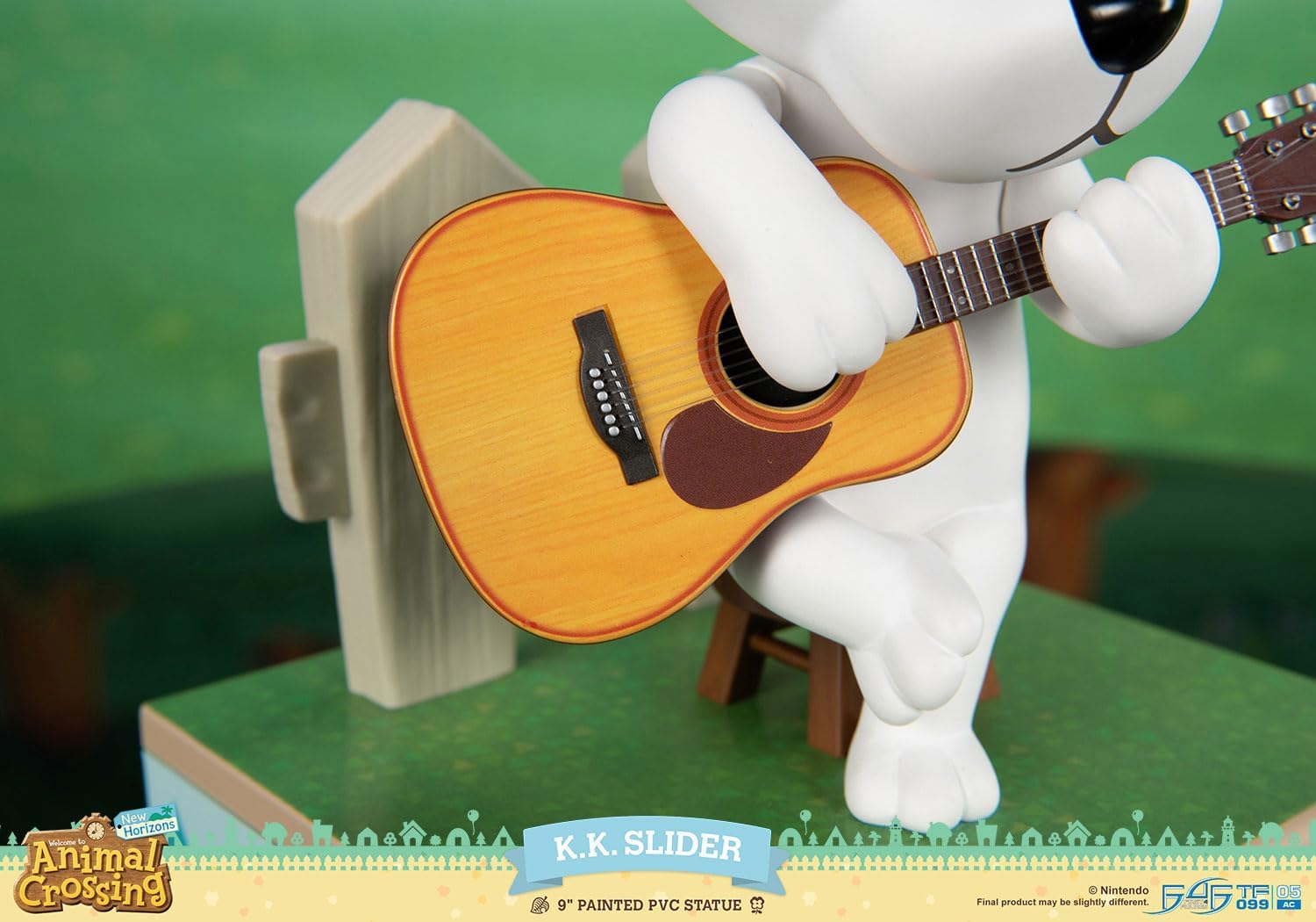 First 4 Figures - Animal Crossing: New Horizons - K.K. Slider Statue - Painted PVC Statue - 22cm