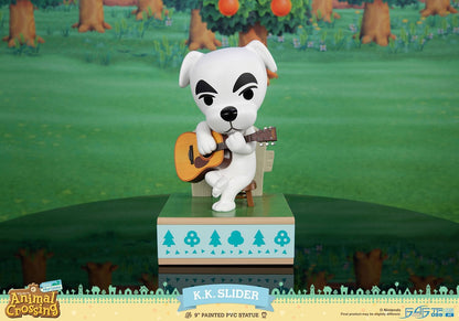 First 4 Figures - Animal Crossing: New Horizons - K.K. Slider Statue - Painted PVC Statue - 22cm