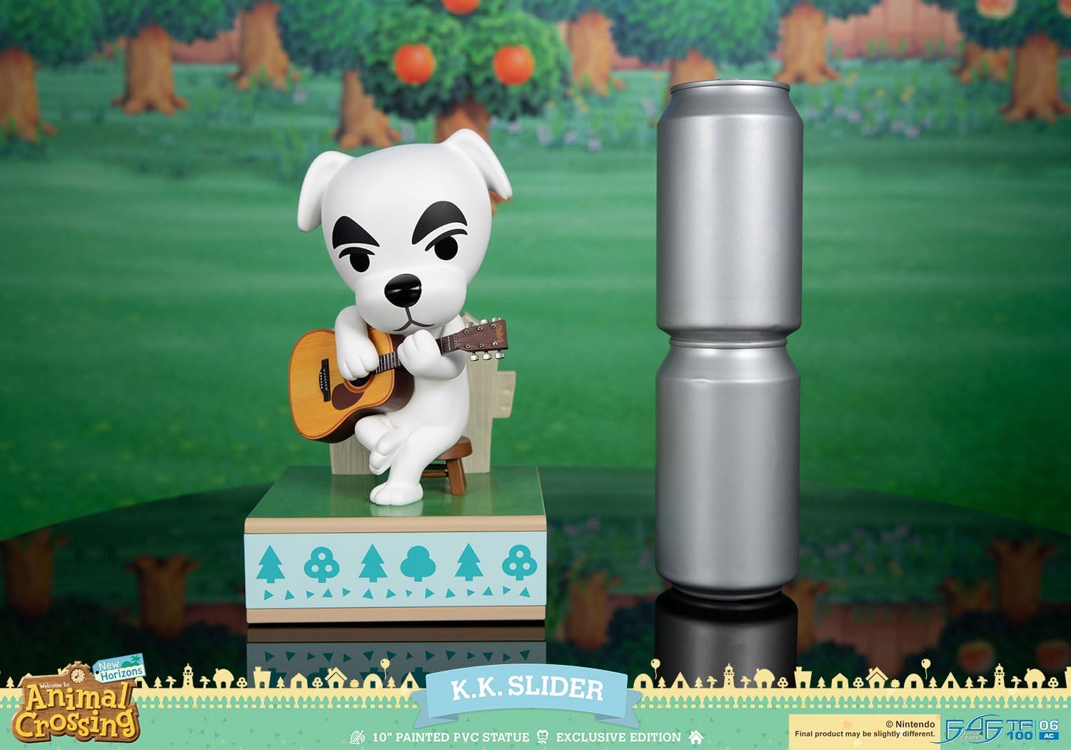 First 4 Figures - Animal Crossing: New Horizons - K.K. Slider Statue - Painted PVC Statue - 22cm