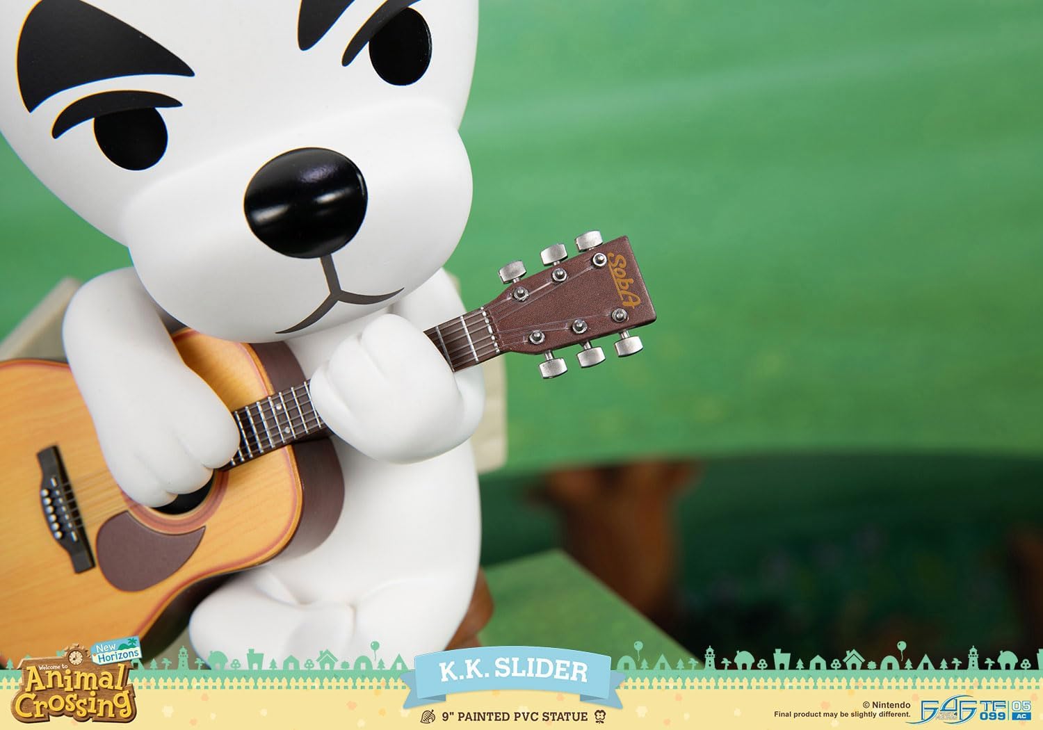 First 4 Figures - Animal Crossing: New Horizons - K.K. Slider Statue - Painted PVC Statue - 22cm