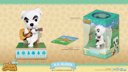 First 4 Figures - Animal Crossing: New Horizons - K.K. Slider Statue - Painted PVC Statue - 22cm