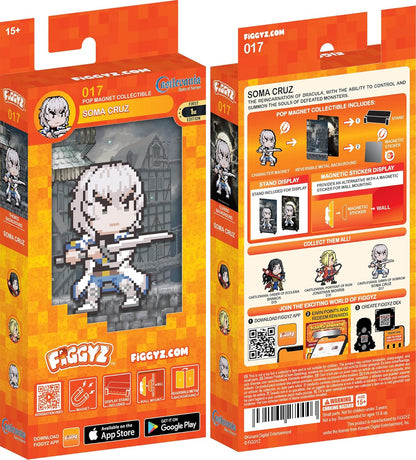 Soma Cruz #17 Pop Magnet Sammlerstück - Castlevania Dominus Lizenzfigur