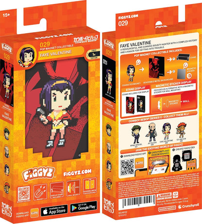 Faye Valentine #29 Pop Magnet Sammlerstück - Cowboy Bebop Lizenzfigur
