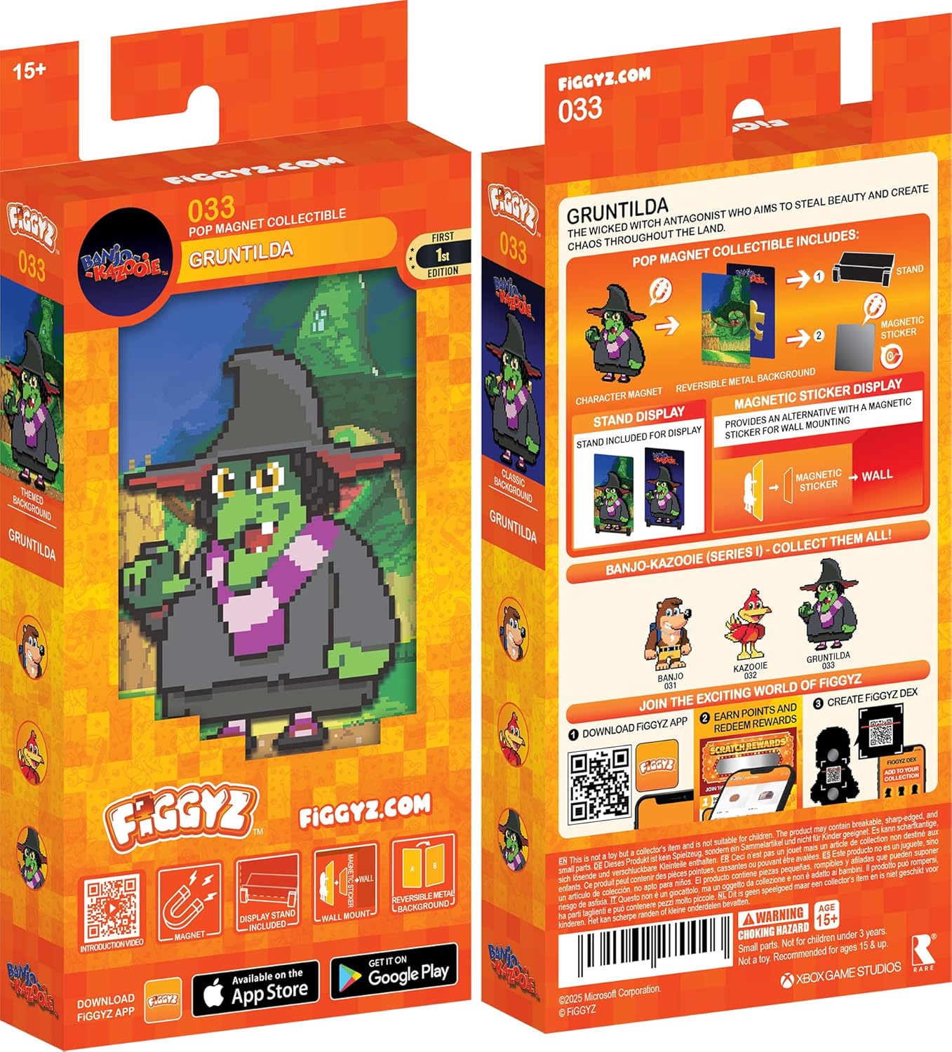 Gruntilda #33 Pop Magnet Sammlerstück - Banjo-Kazooie Lizenzfigur