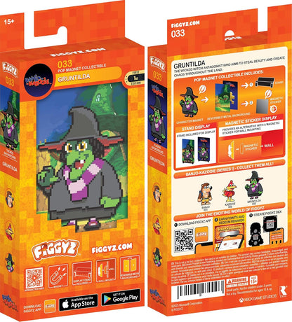Gruntilda #33 Pop Magnet Sammlerstück - Banjo-Kazooie Lizenzfigur