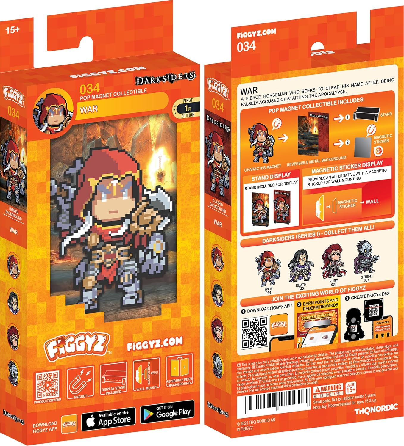 Krieg #34 Pop Magnet Sammlerstück - Darksiders Lizenzfigur
