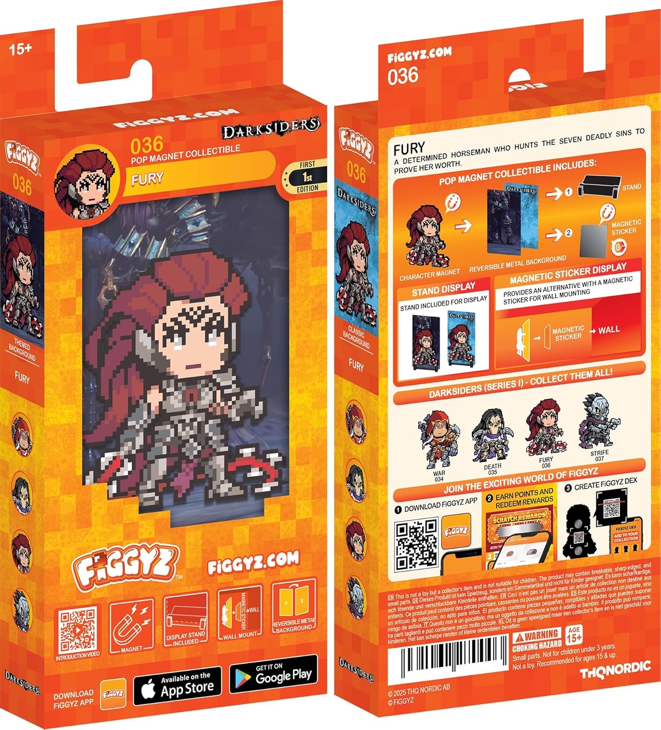 Fury #36 Pop Magnet Sammlerstück - Darksiders Lizenzfigur
