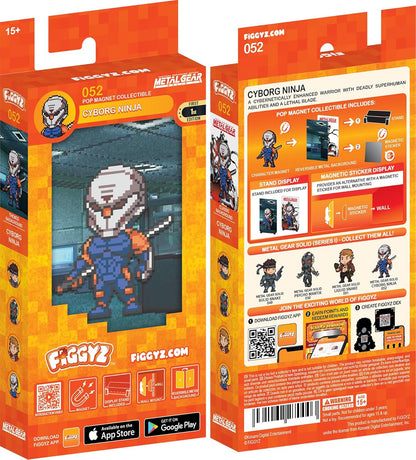 Cyborg Ninja #52 Pop Magnet Sammlerstück - Metal Gear Solid Lizenzfigur