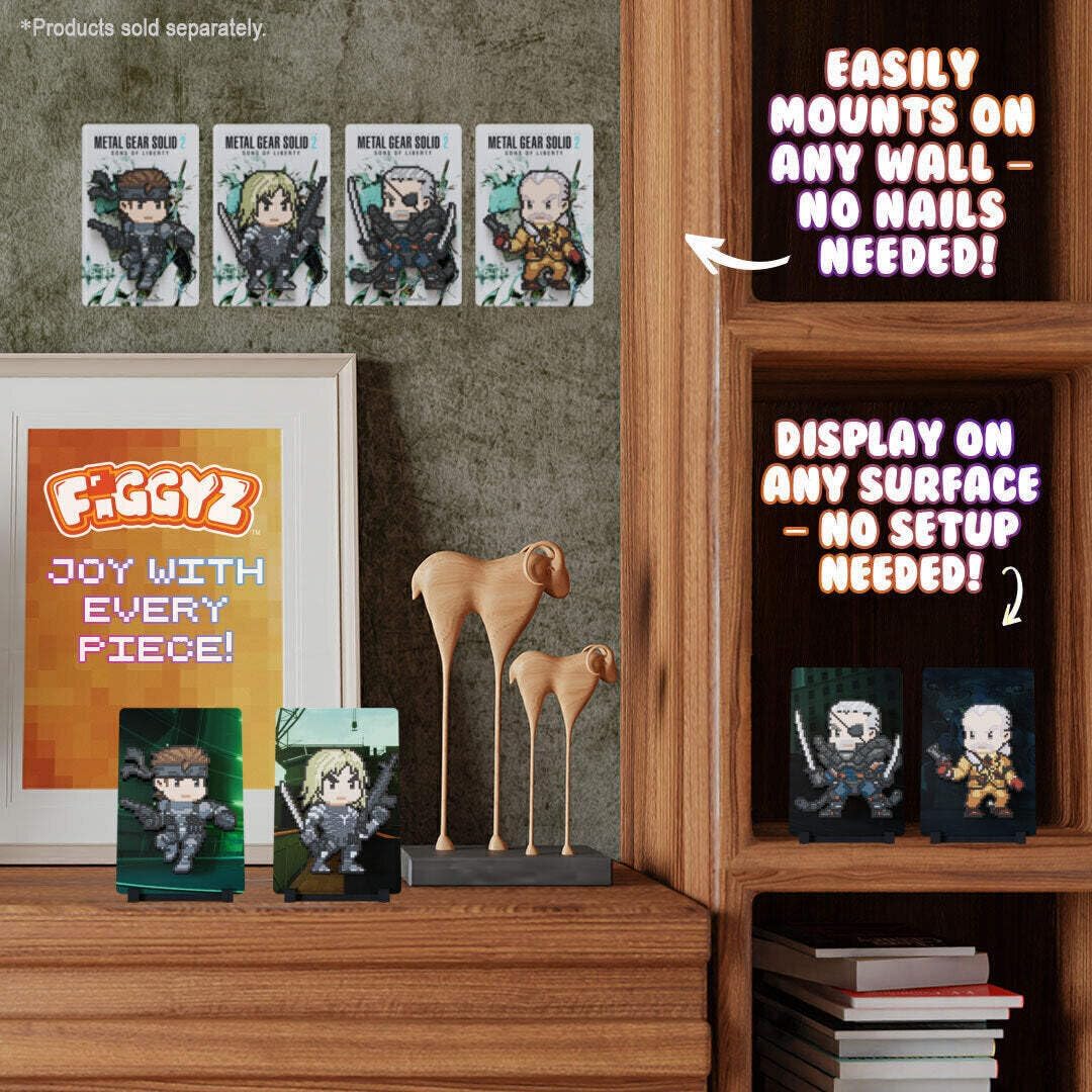Revolver Ocelot #89 Pop Magnet Sammlerstück - Metal Gear Solid 2 Lizenzfigur