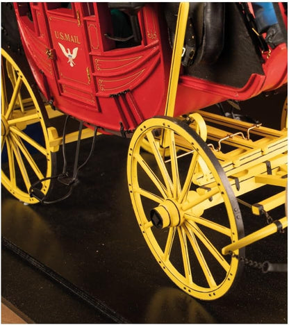 Artesanía Latina Diligencia STAGECOACH - Legende des Wilden Westens - Modellbausatz im Maßstab 1/12