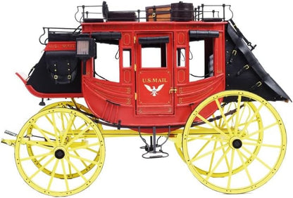 Artesanía Latina Diligencia STAGECOACH - Legende des Wilden Westens - Modellbausatz im Maßstab 1/12