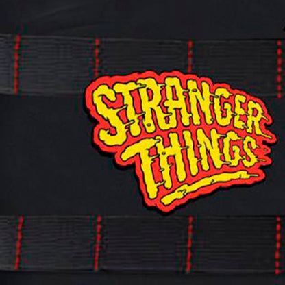 CERDÁ Life's Little Moments Trousse de Toilette de Voyage Stranger Things - Noir - Grande capacité de Rangement - Fermeture éclair - Produit Original
