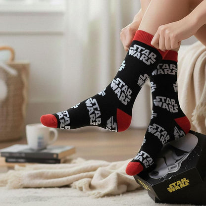 CERDÁ LIFE'S LITTLE MOMENTS Star Wars Pack of 3 Adults Socks for Everyday Wear and Gifts 38-45
