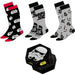 CERDÁ LIFE'S LITTLE MOMENTS Star Wars Pack of 3 Adults Socks for Everyday Wear and Gifts 38-45