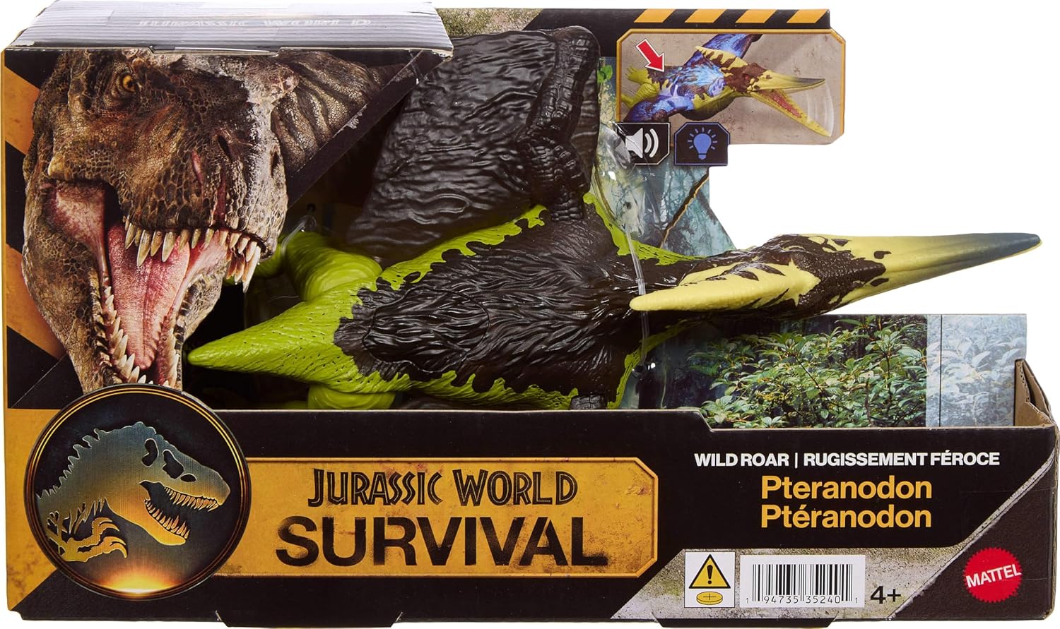 Jurassic World - Wild Roar: Pteranodon /Toy