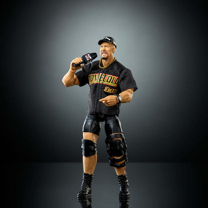 Mattel WWE Elite Action Figure & Accessories, Series #122 Set, 6-inch Collectible “Stone Cold” Steve Austin with 25 Articulation Points & Swappable Hands, JHT52