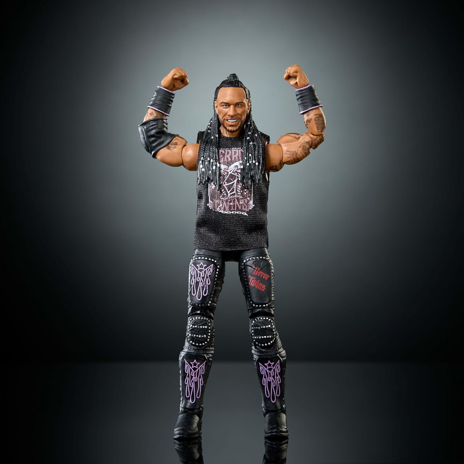 Mattel WWE Elite Action Figure & Accessories, Series #122 Set, 6-inch Collectible Damian Priest with 25 Articulation Points & Swappable Hands, JHT53