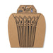 IF Decorative Vase Sleeve - Home decor - upcycle plastic bottles by covering them. Double sided cardboard cover - two vase designs per pack - Cut Glass