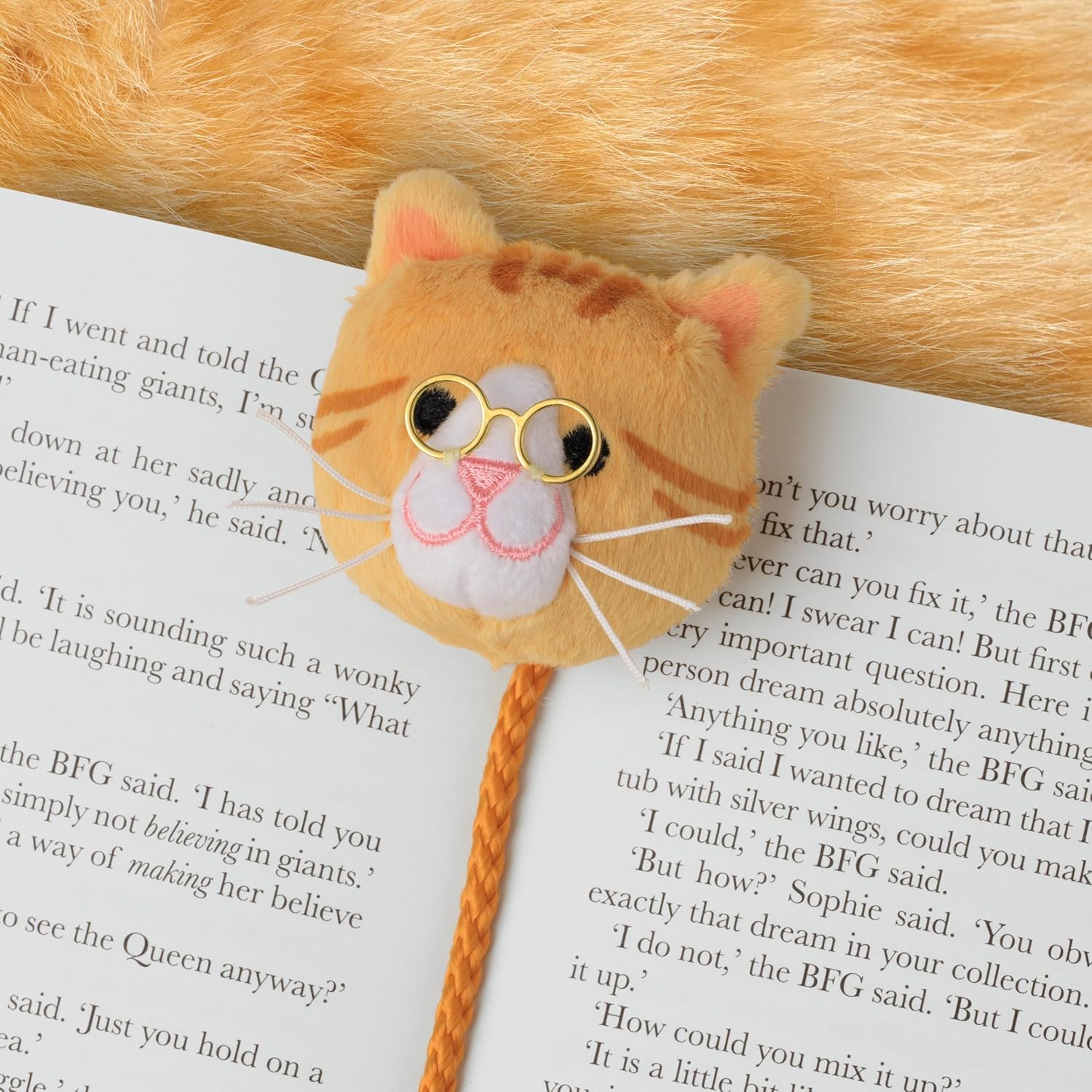 IF BookTails Bookmark - Ginger Cat