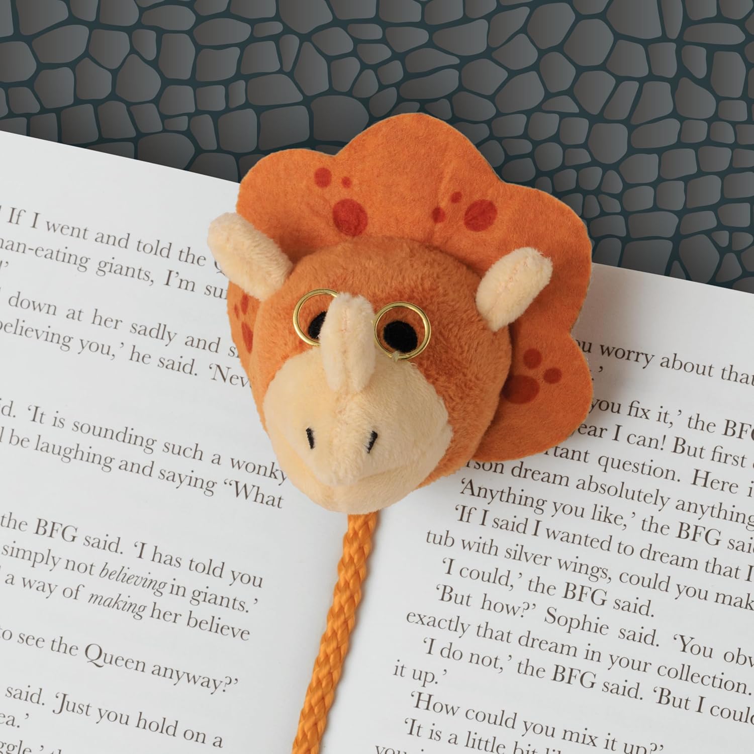 IF BookTails Bookmark - Dinosaur