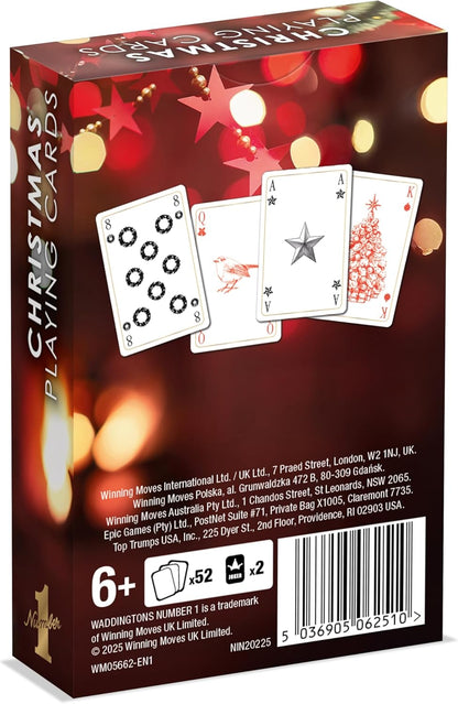 Waddingtons Number 1 Playing Card Game, Christmas Waddingtons Number One, Great Travel Companion, Gifts and Toys for Boys, Girls and Adults