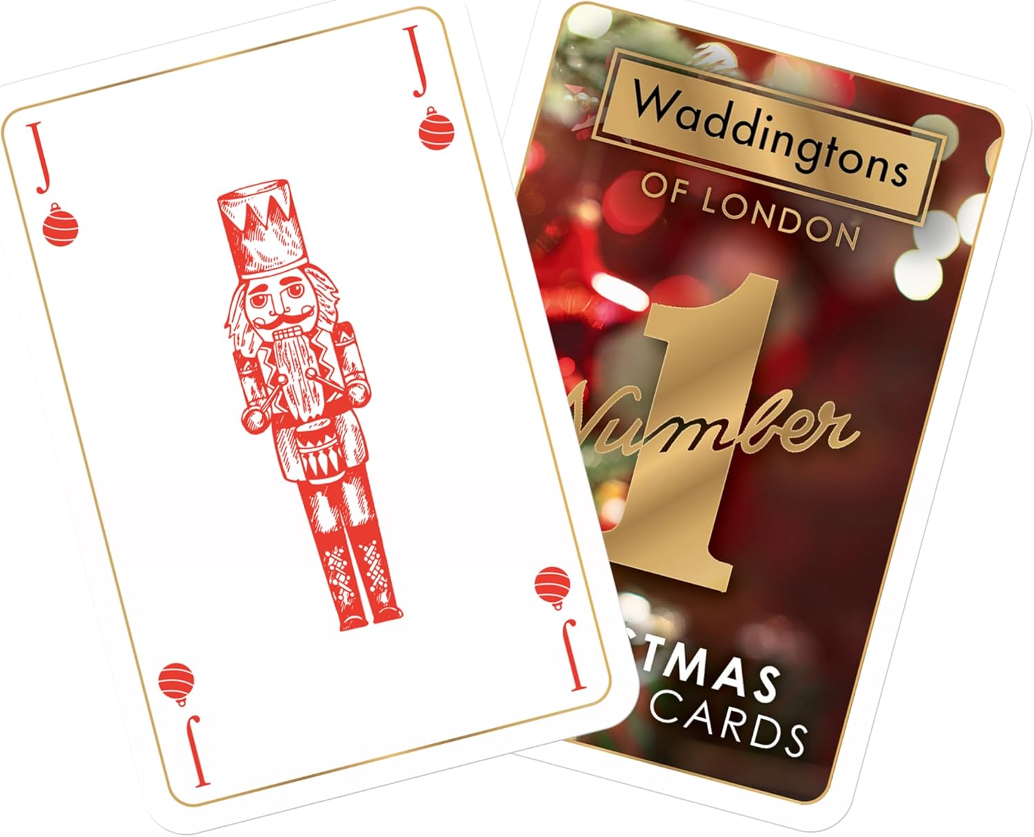 Waddingtons Number 1 Playing Card Game, Christmas Waddingtons Number One, Great Travel Companion, Gifts and Toys for Boys, Girls and Adults