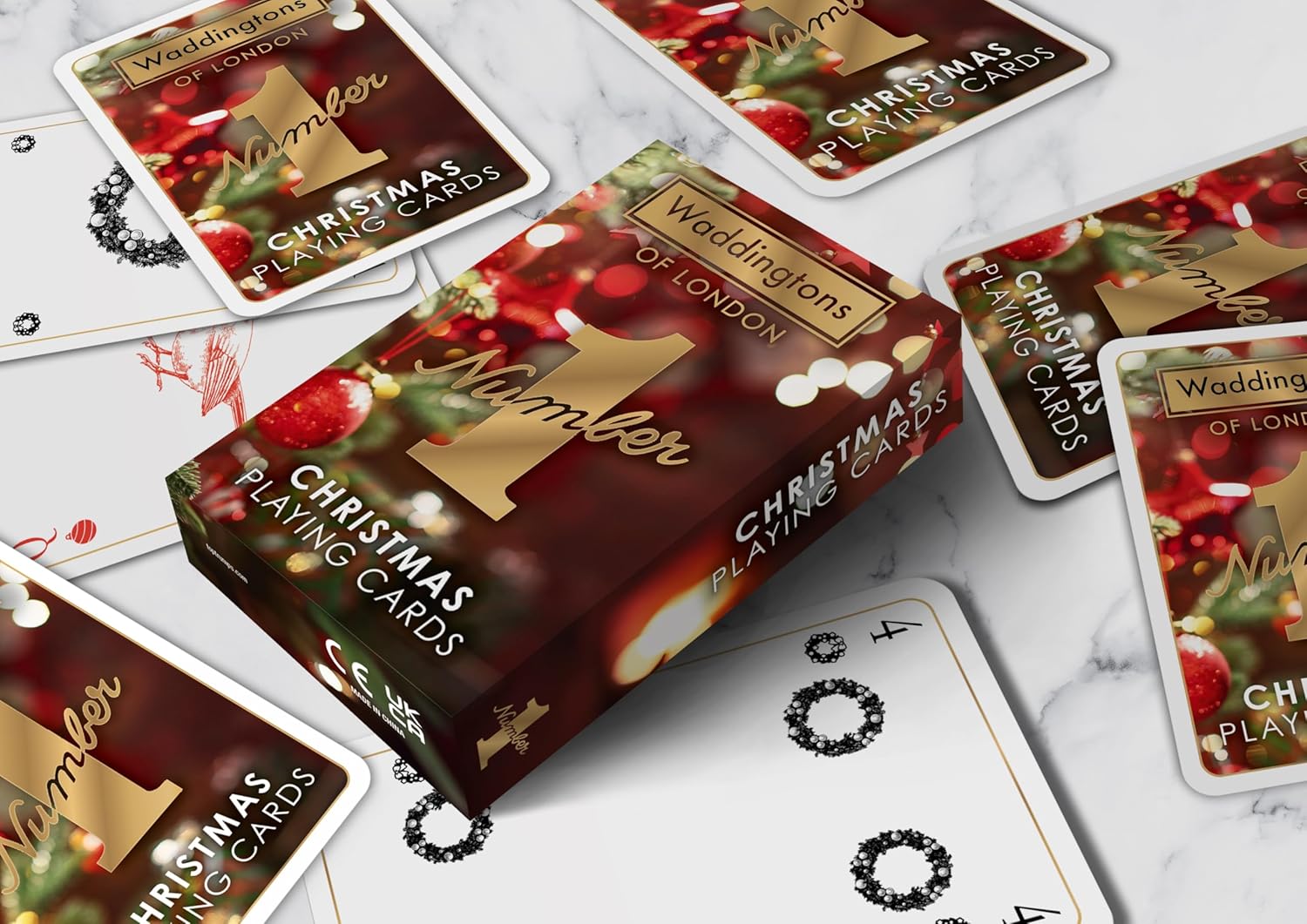 Waddingtons Number 1 Playing Card Game, Christmas Waddingtons Number One, Great Travel Companion, Gifts and Toys for Boys, Girls and Adults