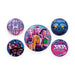 K-Pop Demon Hunters 5 Piece Button Badge Set Button Badges Huntrix Derpy Saja