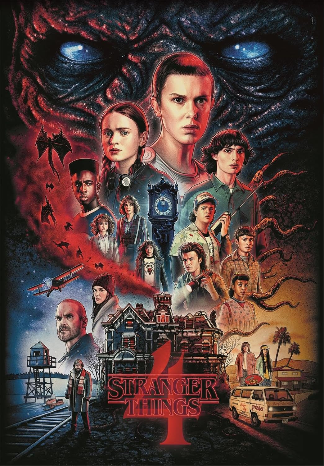 Clementoni Pzl 1000 Pz - Stranger Things