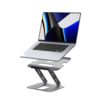 j5create Multi-Angle Aluminium Laptop Stand, Ergonomische Notebook Stand, Geschikt voor MacBook, Dell, HP, Lenovo, Voor de meeste laptops tot 16 inch (JTS127