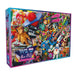 Gibsons We Love the 80s 1000 Piece Jigsaw Puzzle for Adults – Retro Nostalgia Puzzle with 80s Icons by Eduard – Colourful Vintage Design – Premium Sustainable Puzzle Made in the UK/EU