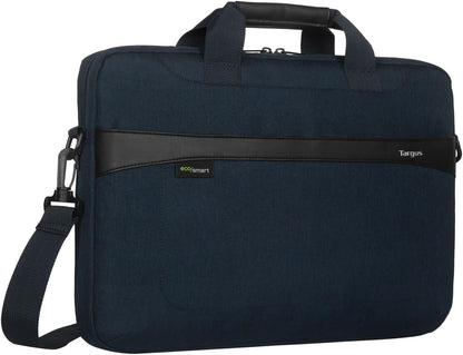 Targus Geolite Ecosmart Slim Brief - Notebook Carrying Case - Topload - 15`` - 16`` - Blue