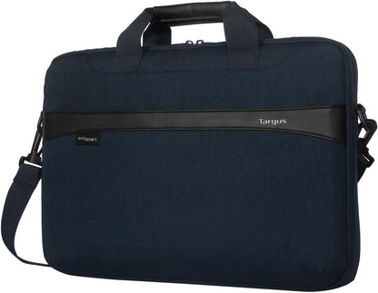 Targus Geolite Ecosmart Slim Brief - Notebook Carrying Case - Topload - 15`` - 16`` - Blue
