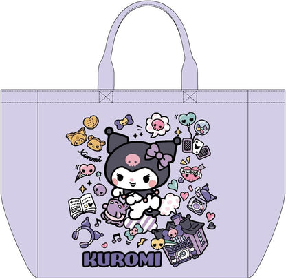 XL Hello Kitty Kuromi Reusable Large Shopping Bag for Daily Shopping - XL Hello Kitty Kuromi Shopping Bag for Supermarket and Daily Use