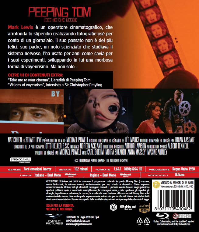 Blu-Ray Peeping Tom - L'occhio Che Uccide