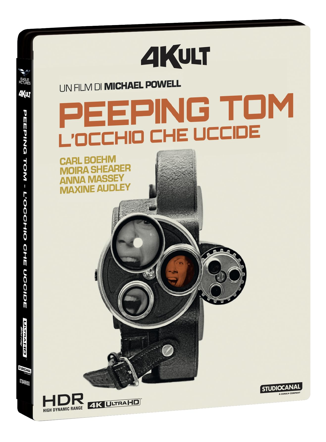 Blu-Ray 4K Uhd Peeping Tom - L'occhio Che Uccide (4K Ultra Hd + Blu-Ray Hd