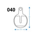 RWD - R040 Pads - Tektro Lyra/Novela 2010 on - Organic