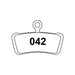 RWD - R042 Pads - SRAM Guide/Avid Trail - Organic