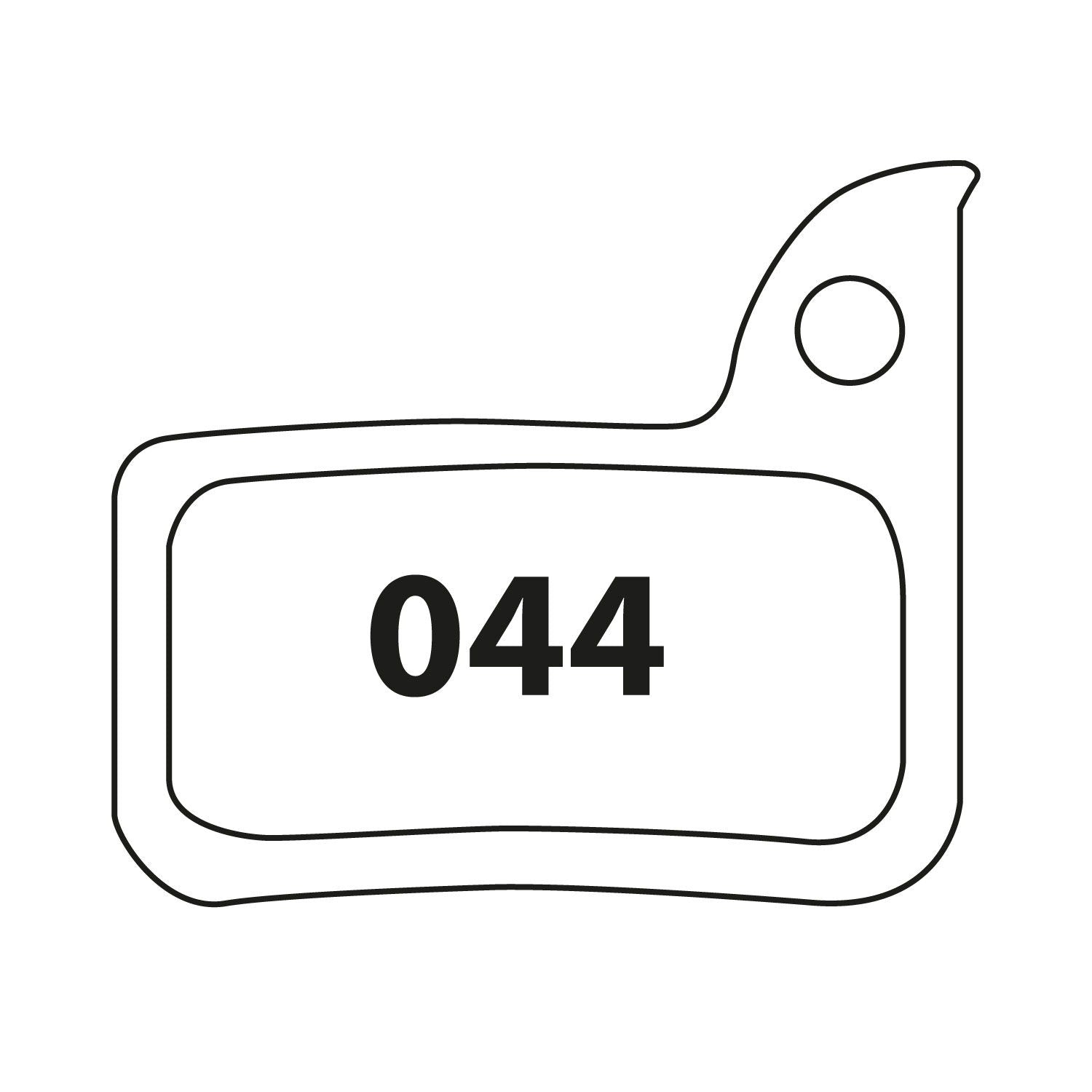 RWD - R044 Pads - SRAM HRD/Level - Organic