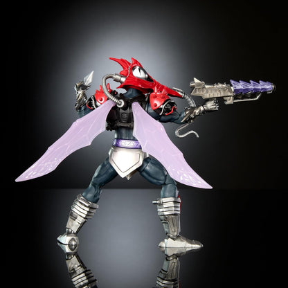 Masters of the Universe Masterverse Action Figure New Eternia Mosquitor, 7 Inch MOTU Toy, 30 Points Articulation, Removable Armor & Weapon Accessories
