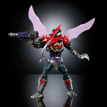 Masters of the Universe Masterverse Action Figure New Eternia Mosquitor, 7 Inch MOTU Toy, 30 Points Articulation, Removable Armor & Weapon Accessories