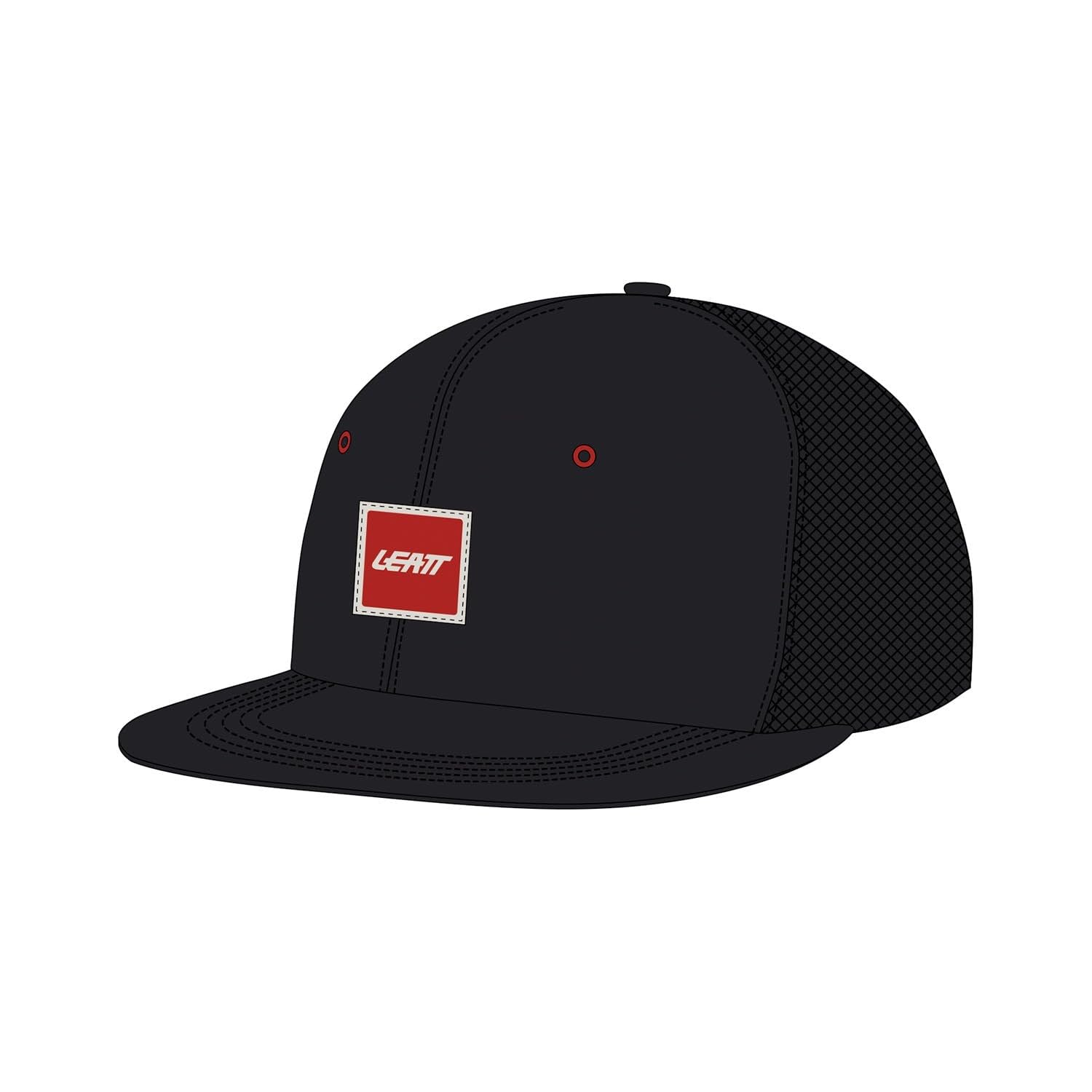 KAPUZENMÜTZE LEATT Trucker TECH Black S-XL