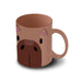 Oh My Pop Capybara-Becher, Braun