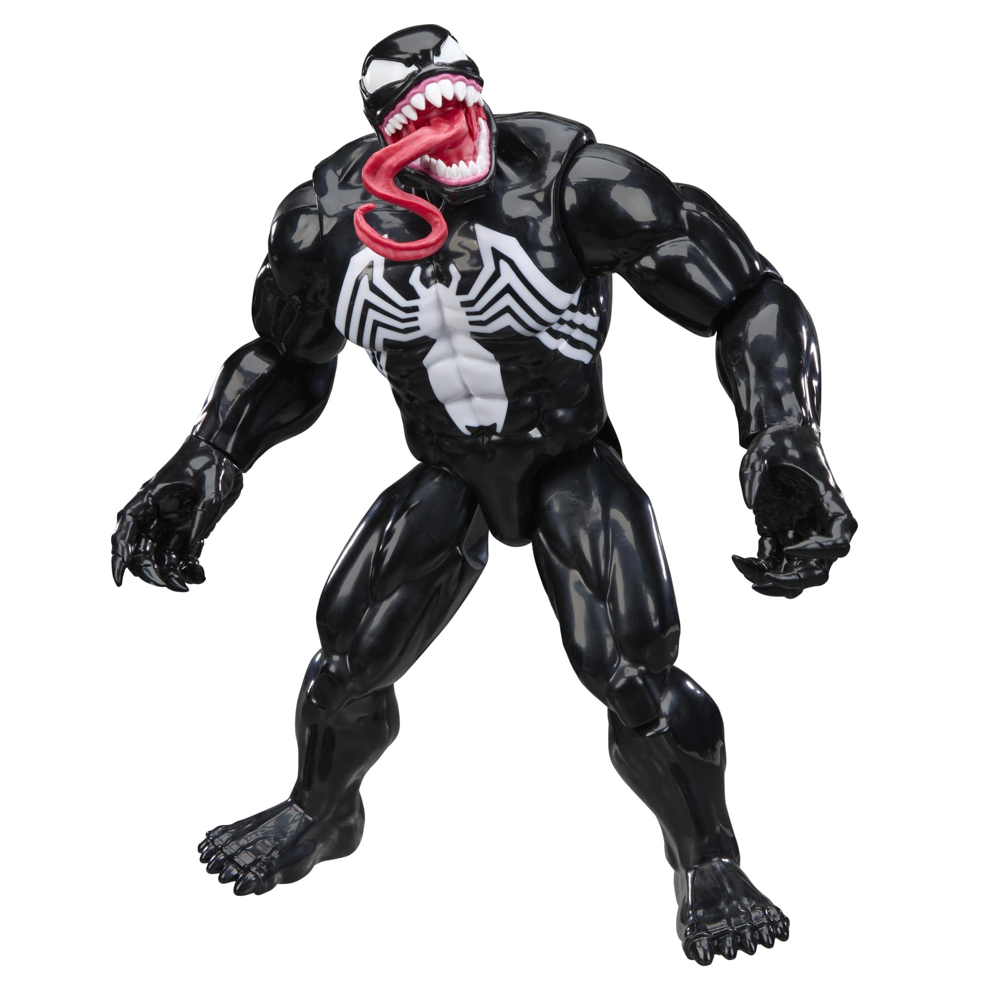 Marvel Spider-Man Titan Series Venom Deluxe Action Figure, 30-cm-scale (12 inch) Super Hero Toys for Children Ages 4+