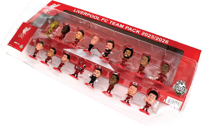 SoccerStarz - Liverpool 16 figure Team Pack (2025/26 Version) /Figures
