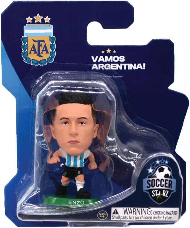 SoccerStarz - Argentina Enzo Fernandez (New Kit) /Figures