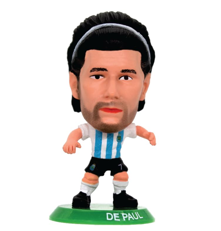 SoccerStarz - Argentina Rodrigo De Paul (New Kit) /Figures